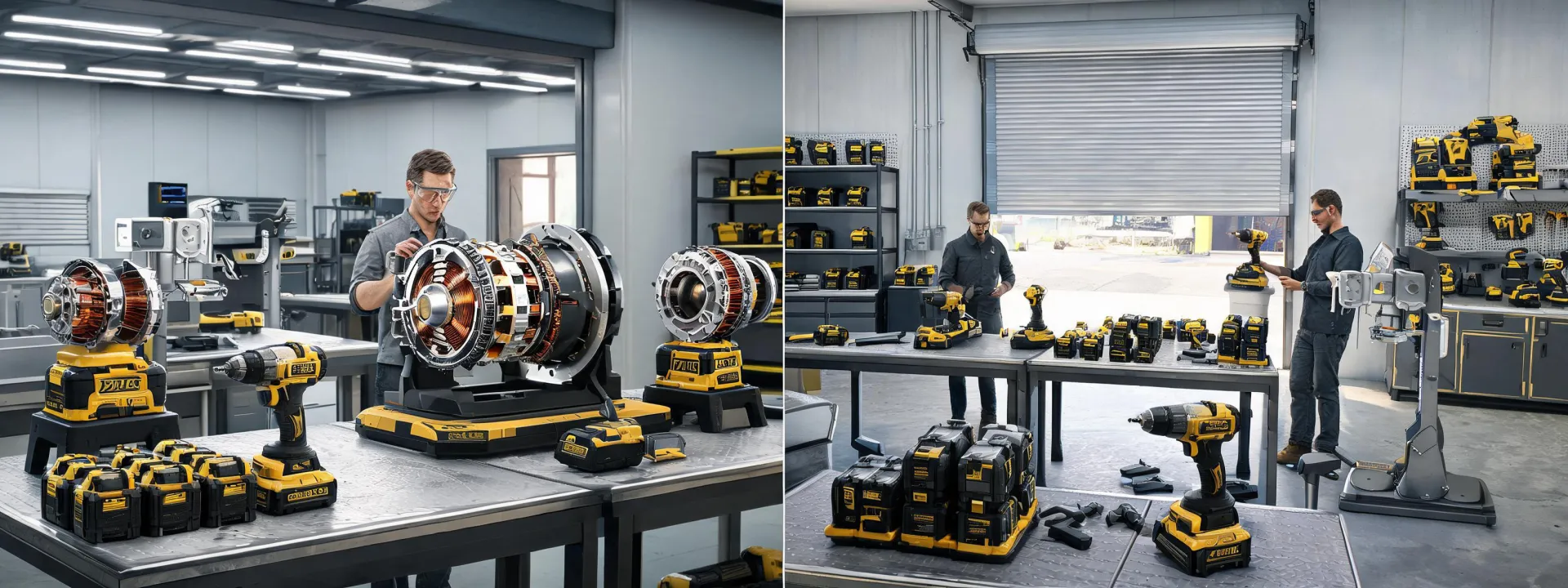 Dewalt engineering and field testing workspace
