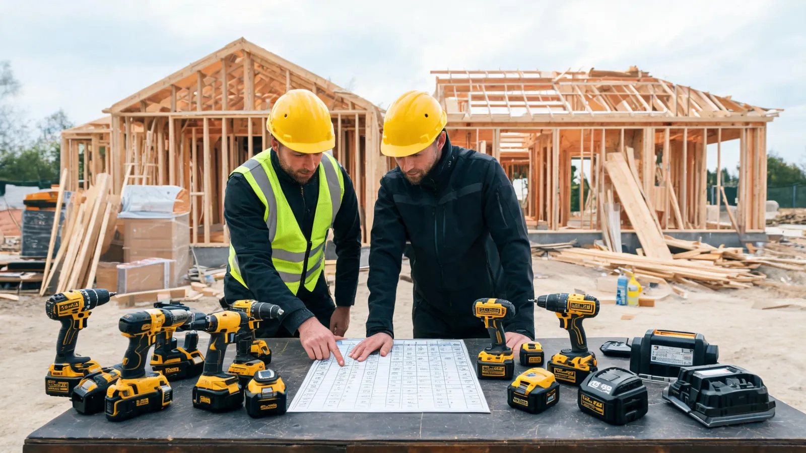 Dewalt tool planning session
