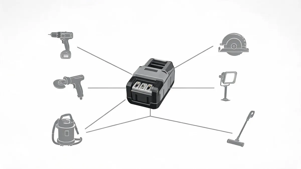 Dewalt battery ecosystem diagram