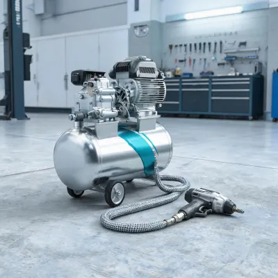 bambi 50 l silent air compressor bb50d