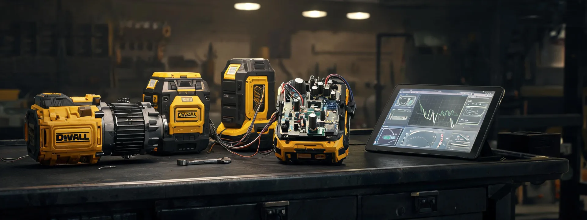 Dewalt brushless motor and battery technology